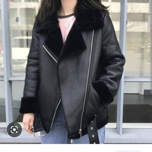 Zara Aviator Double Face Jacket